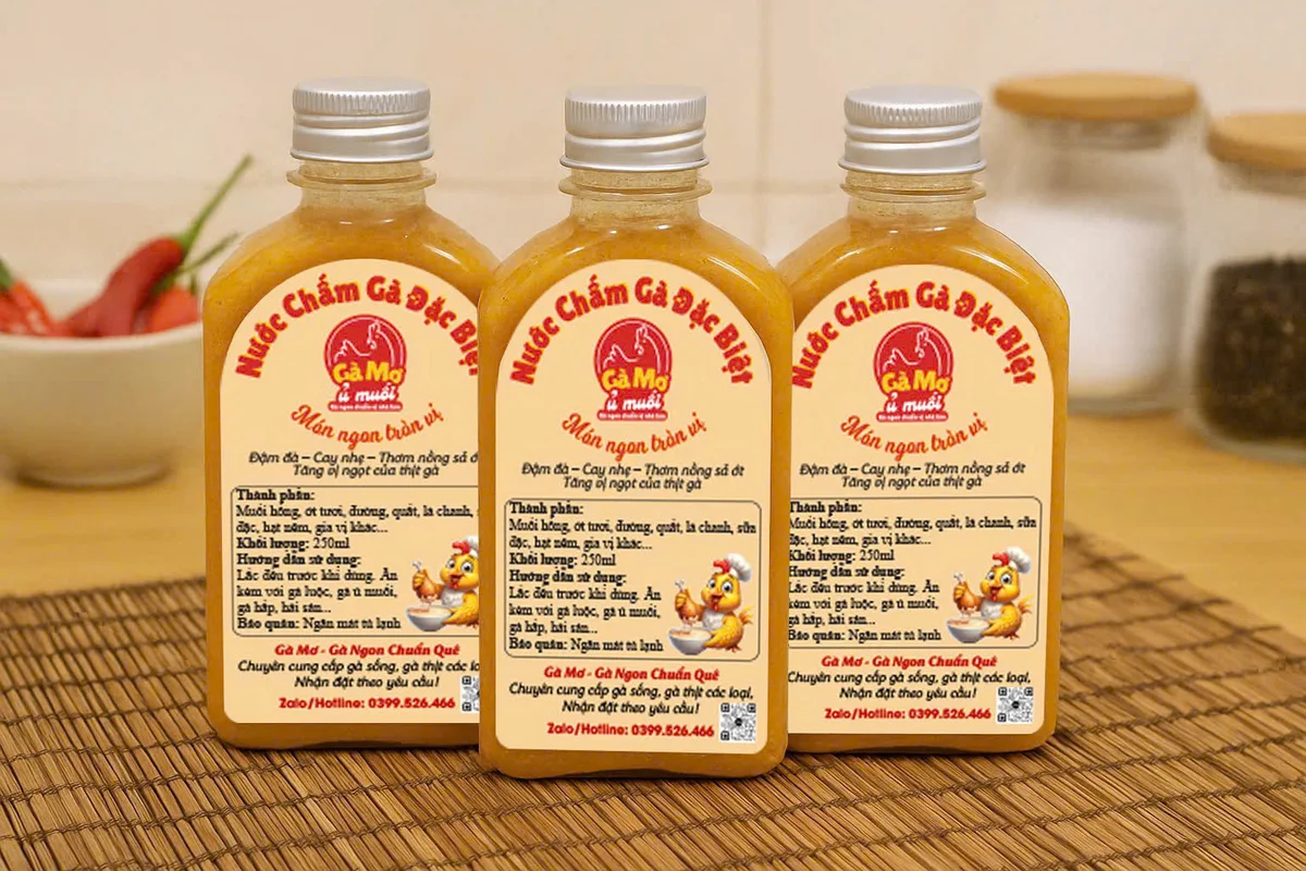 Nước chấm gà đặc biệt Gà Mơ
